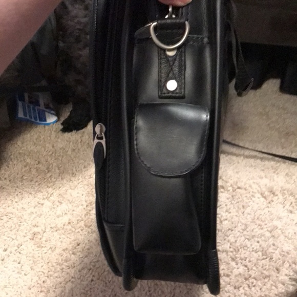 Targus black computer case brief case satchel - Picture 10 of 12